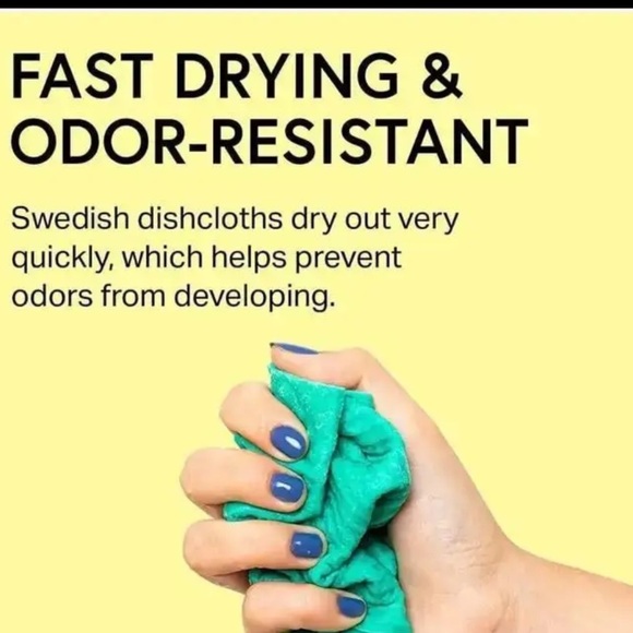 5/ Colorful Swedish Dishcloth Set - Picture 4 of 4